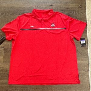 Ohio State Nike Dry Fit Polo.